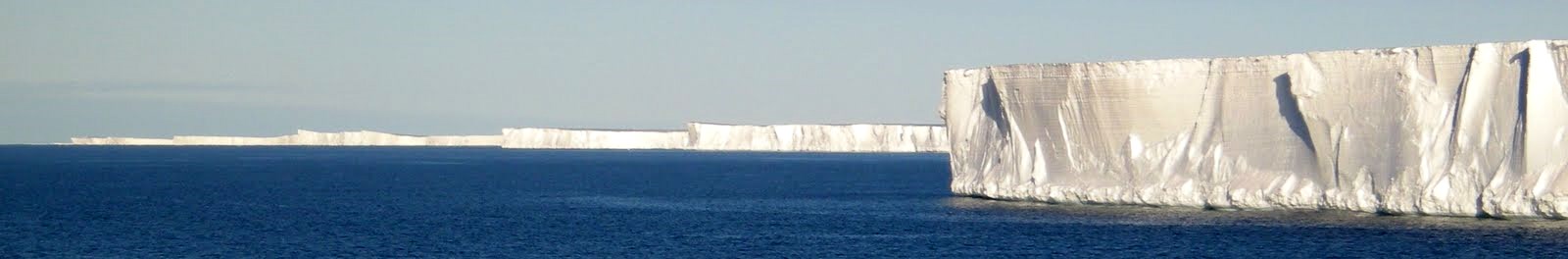 The  Mertz Glacier as seen in 2007, extending 75 km out into the Southern Ocean