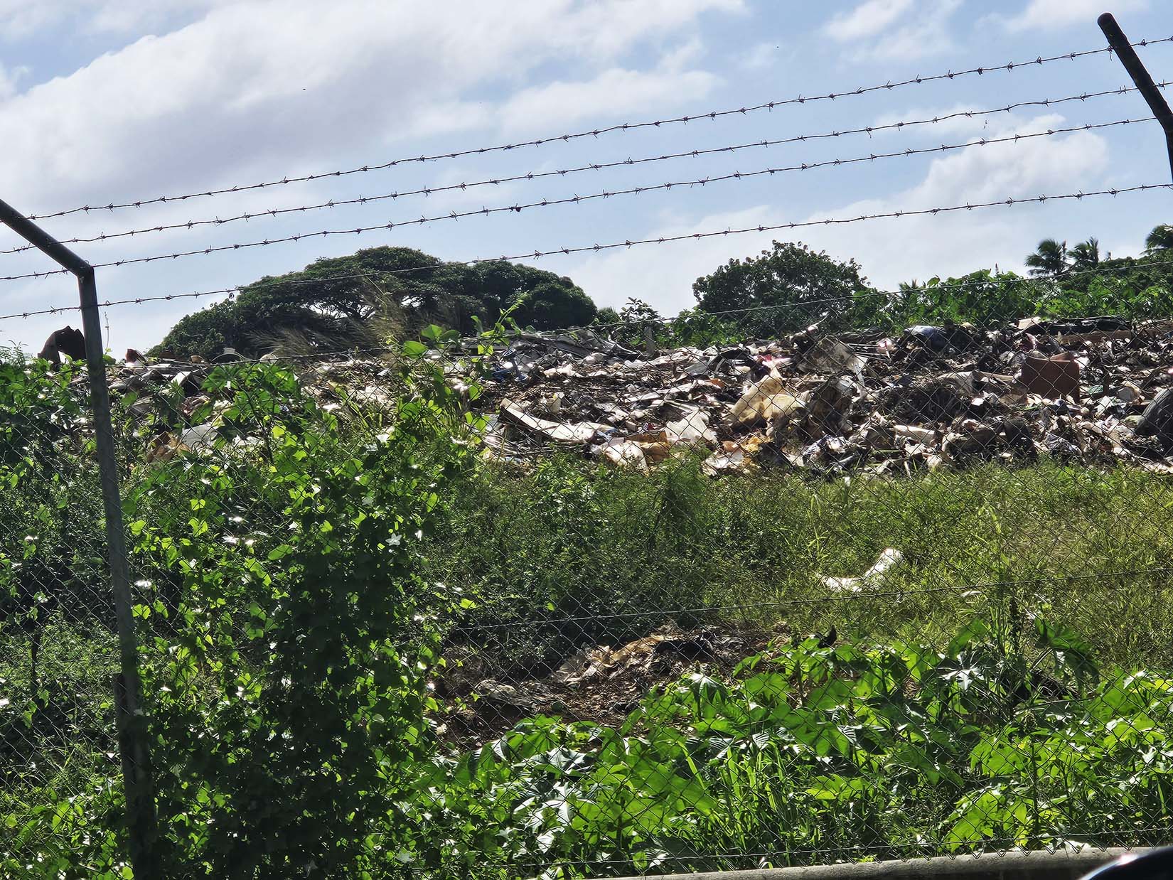 Garbage dump